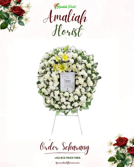 Krans Bunga Duka Hargotirto